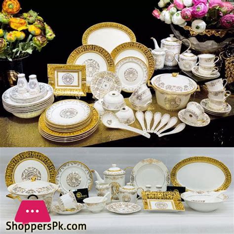 VERSACE Super Luxury Dinner Set 6 Person Serving 61 Pcs